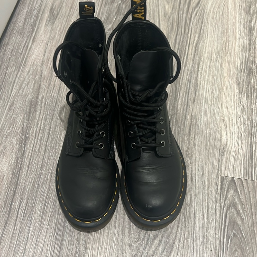 Dr martens leather boots